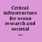 Critical infrastructure for ocean research and societal needs in 2030