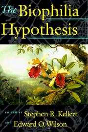 The Biophilia hypothesis /
