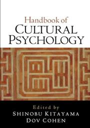 Handbook of cultural psychology /