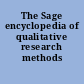 The Sage encyclopedia of qualitative research methods /