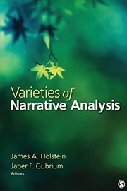 Varieties of narrative analysis /