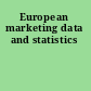 European marketing data and statistics