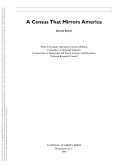 A census that mirrors America interim report /