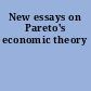 New essays on Pareto's economic theory