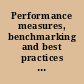 Performance measures, benchmarking and best practices in new economy an international journal /