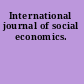 International journal of social economics.