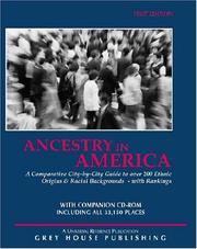 Ancestry in America : a comparative city-by-city guide to over 200 ethnic backgrounds -- with rankings /