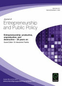 Entrepreneurship : productive, unproductive, and destructive - 25 years on /