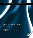 Issues in positive political economy