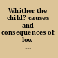 Whither the child? causes and consequences of low fertility /