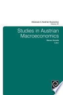 Studies in Austrian macroeconomics /