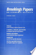 Brookings papers on economic activity.