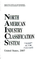 North American industry classification system, United States /