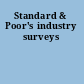 Standard & Poor's industry surveys