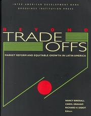 Beyond tradeoffs : market reforms and equitable growth in Latin America /