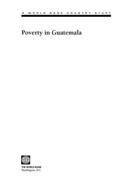 Poverty in Guatemala.