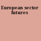 European sector futures