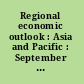 Regional economic outlook : Asia and Pacific : September 2006 /