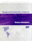 Regional economic outlook.