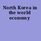 North Korea in the world economy