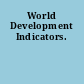 World Development Indicators.