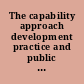 The capability approach development practice and public policy in the Asia-Pacific region /