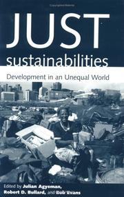 Just sustainabilities : development in an unequal world /