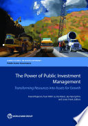 The power of public investment management : transforming resources into assets for growth /