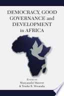 Democracy, good governance and development in Africa /