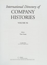 International directory of company histories.