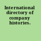 International directory of company histories.