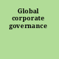 Global corporate governance