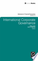 International corporate governance /