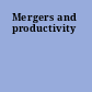 Mergers and productivity