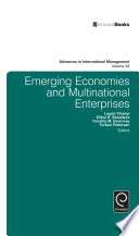 Emerging economies and multinational enterprises /