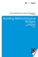 Building methodological bridges