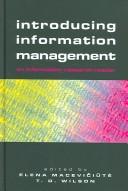 Introducing information management : an information research reader /