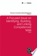 A focused issue on identifying, building, and linking competences