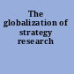 The globalization of strategy research