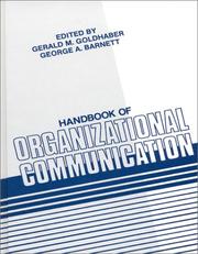 Handbook of organizational communication /