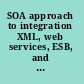 SOA approach to integration XML, web services, ESB, and BPEL in real-world SOA projects /
