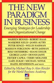 The New paradigm in business : emerging strategies for leadership and organizational change /