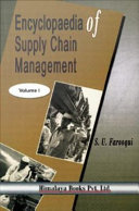 Encyclopaedia of supply chain management.