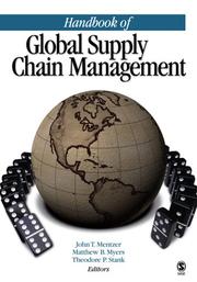 Handbook of global supply chain management /