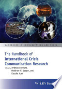 The handbook of international crisis communication research /