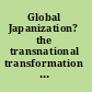 Global Japanization? the transnational transformation of the labour process /