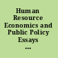 Human Resource Economics and Public Policy Essays in Honor of Vernon M. Birggs Jr. /