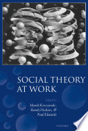 Social theory at work