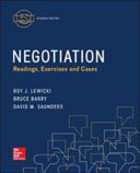 Negotiation : readings, exercises and cases /