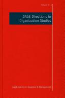 SAGE directions in organization studies /